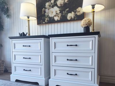 3 Drawer Nightstands with USB & Power Outlets