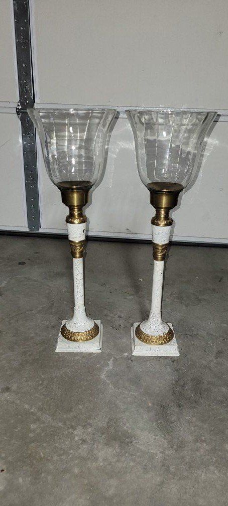 Vintage candle holders
