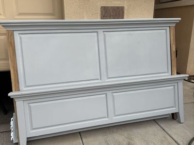 King All Wood Bed Set