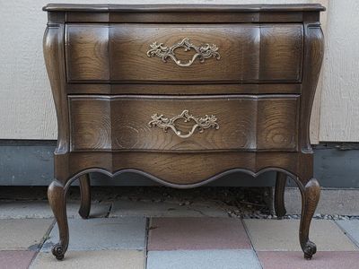 Vintage 2 Drawer Nightstand