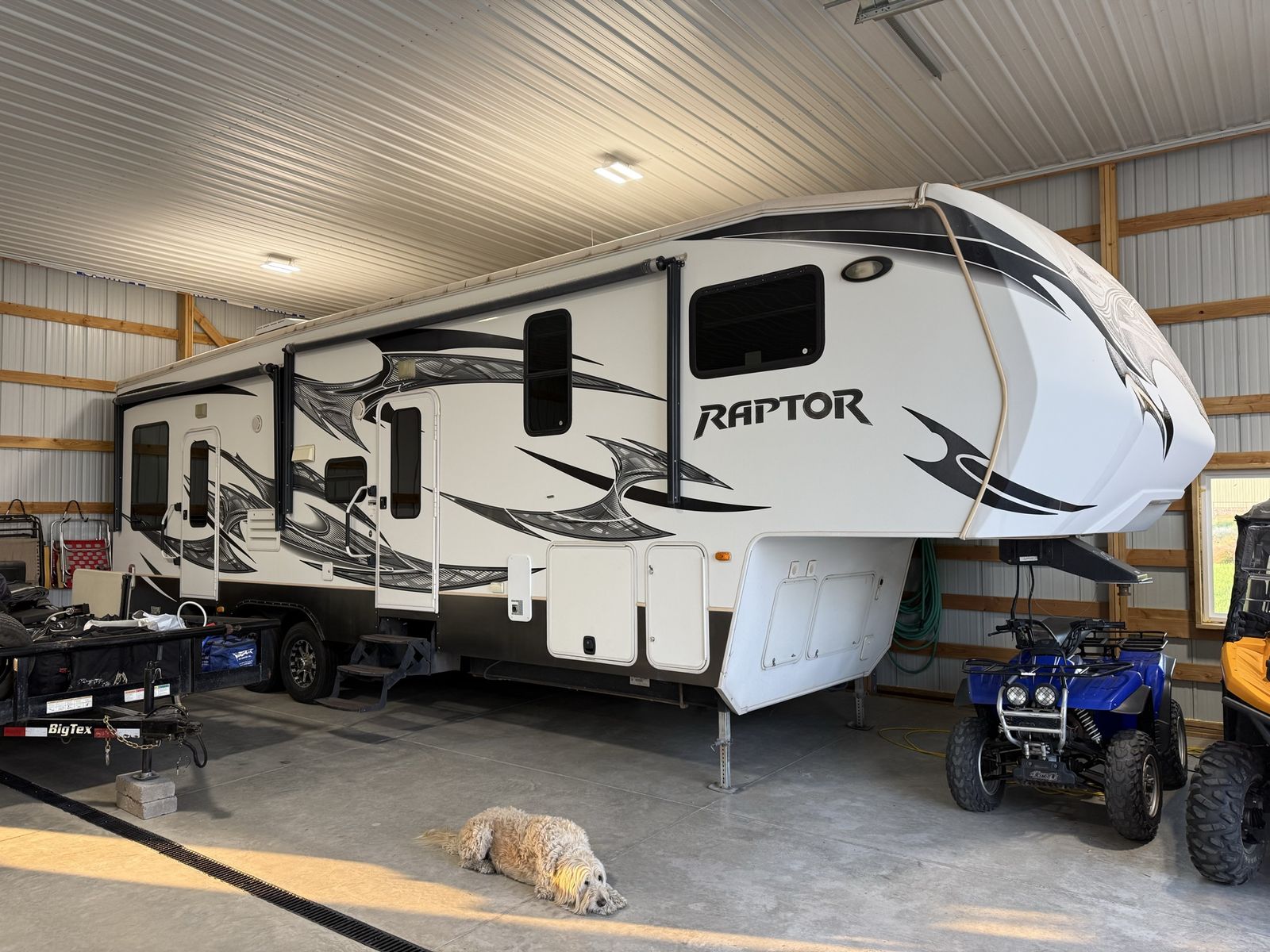 2013 Keystone Raptor 300mp 5th Wheel Toy Hauler