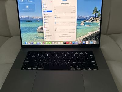 Apple MacBook Pro 16" (2021) M1 Max, 64GB RAM, 1TB SSD, Liquid Retina XDR, Space Gray (ask about back to school deal)