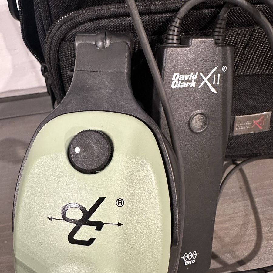 David Clark X11 ENC noise canceling Aviation Headset