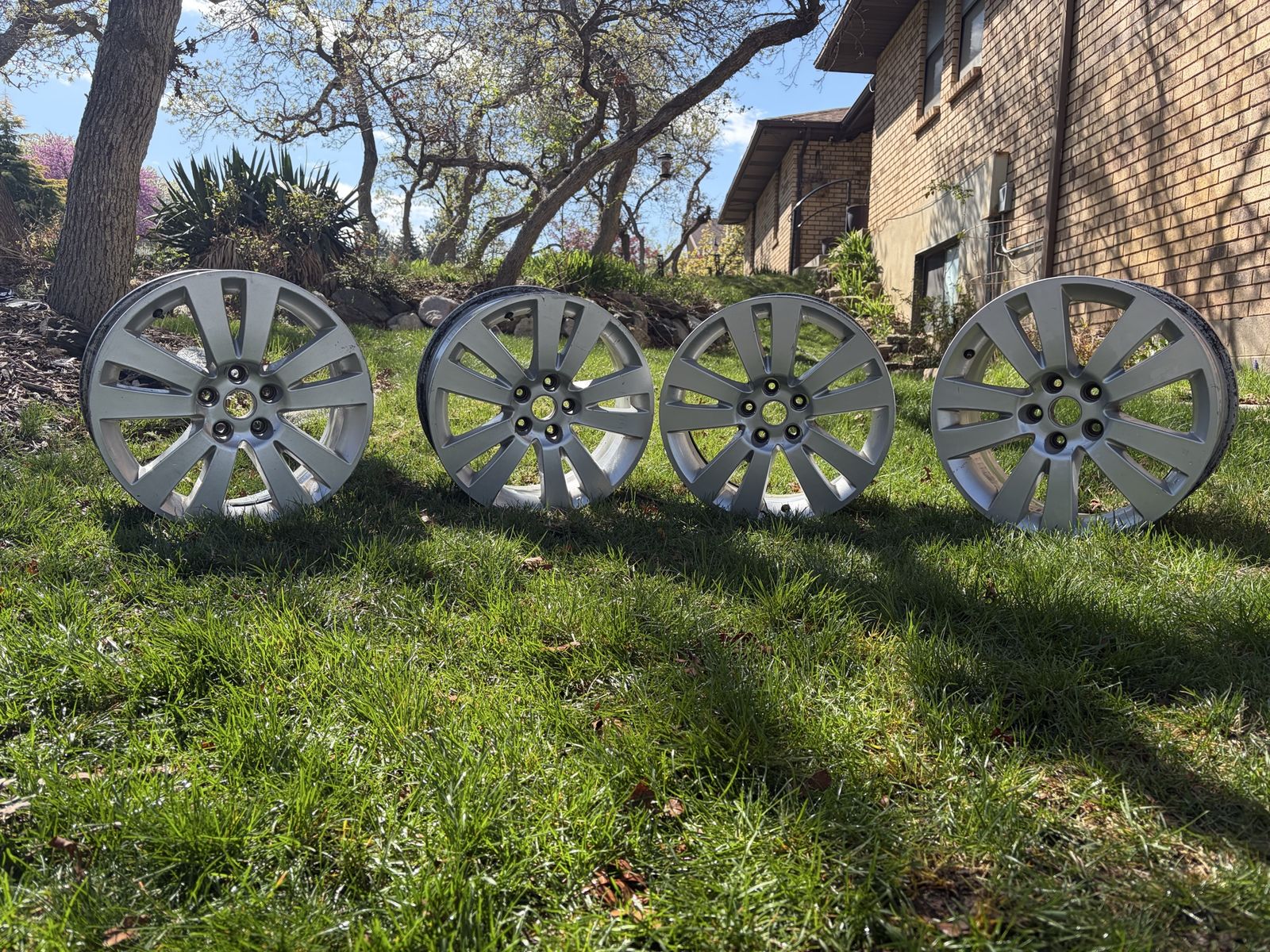 18x8” wheels
