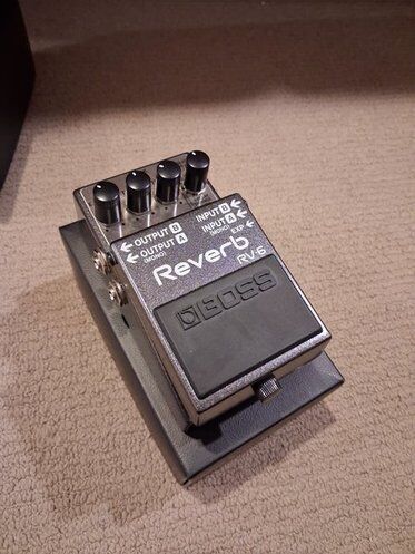 Boss RV-6 Reverb guitar effect pedal