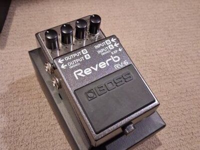 Boss RV-6 Reverb guitar effect pedal