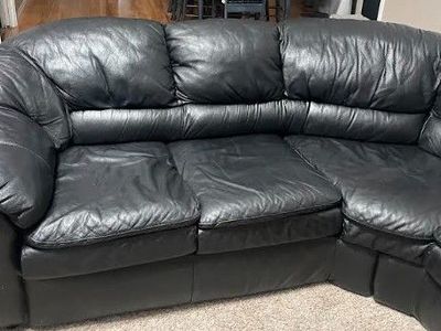 Black Leather couch