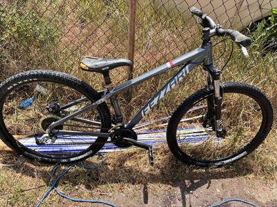 Fezzari One-Cone Gray Mountain Bike - Hardtail, Maxxis Tires, WTB Saddle