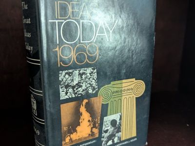 The Great Ideas Today 1969 Hardcover Book, Encyclopedia Britannica, Robert M. Hutchins