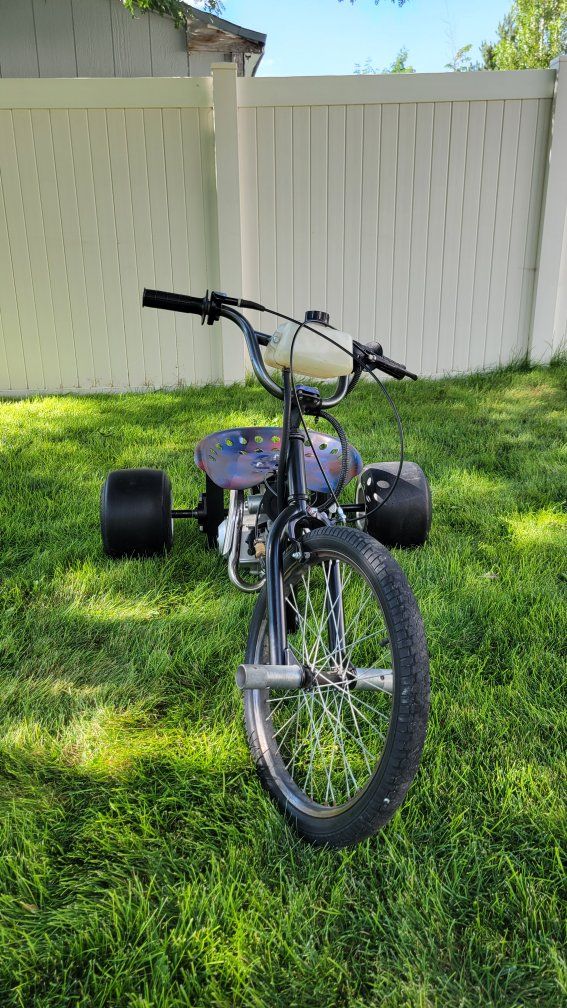 Custom Motorized 125cc Gas Drift Trike