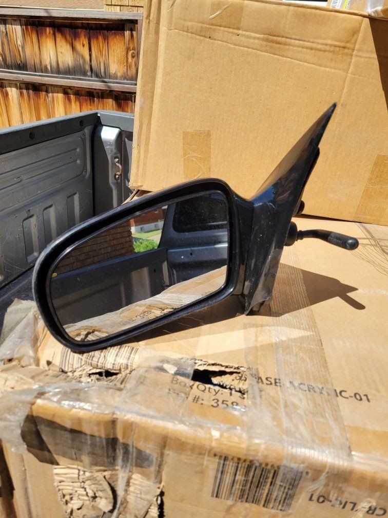 Toyota Camry ACV30 MCV30 2001-2004 Side View Mirror - Black (Driver Side)