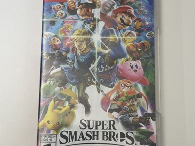 Nintendo Switch Game / Super Smash Bros Ultimate / Good Condition