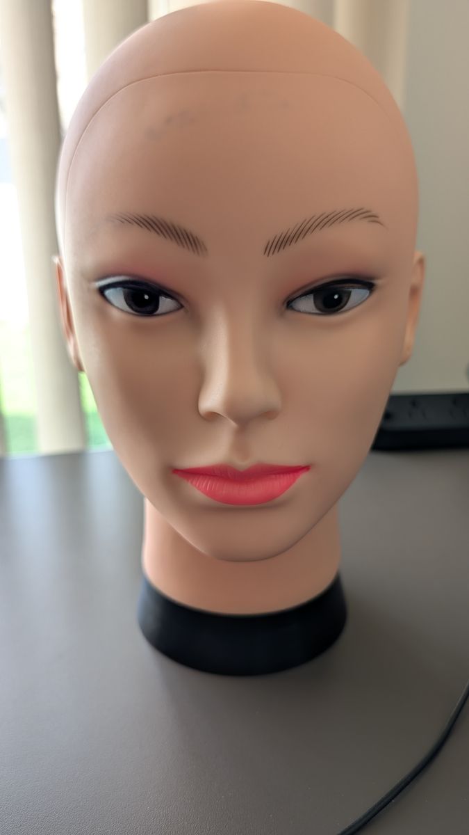 Cosmetology Mannequin Head Bald