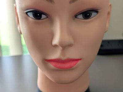 Cosmetology Mannequin Head Bald