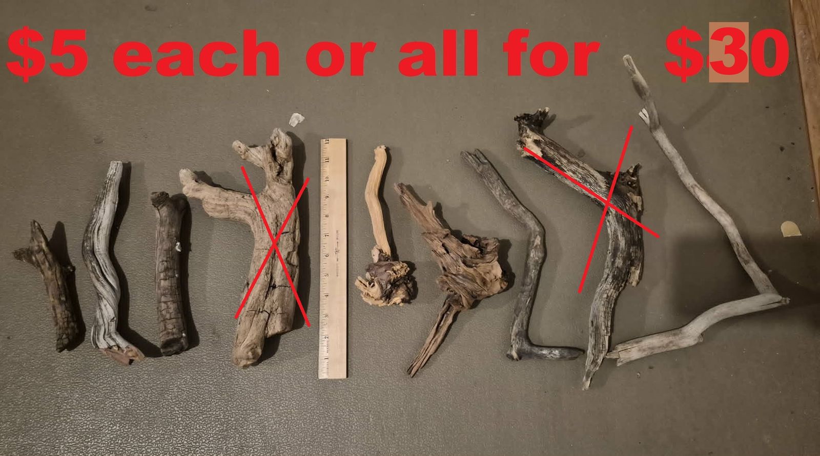 Small Aquarium Wood Pieces