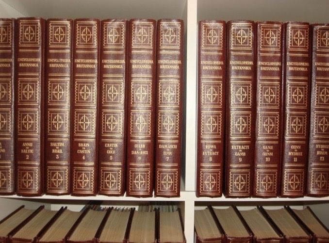 1952 complete set of encyclopedia Britannica’s