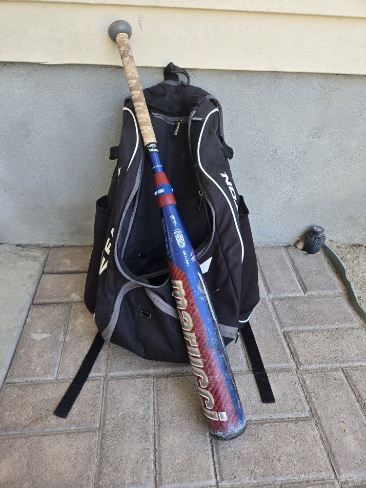 Youth Baseball Bat and bag combo