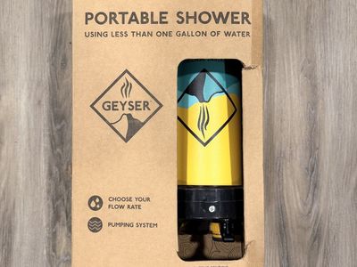 Geyser portable shower