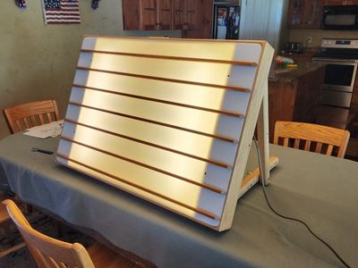 Large Light Box / Tracing Table for Art, Crafts, Drafting