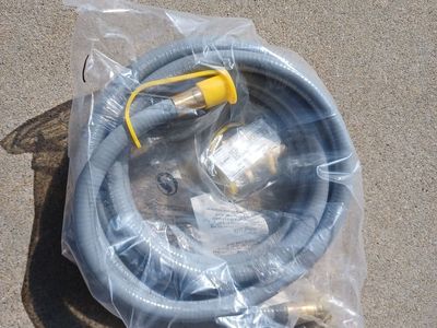 15 Foot 1/2 inch ID Natural Gas Grill Hose -- New in Package