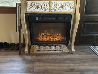 GOFLAME 23-In Electric Fireplace 1400W