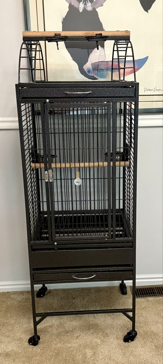 Powder Coated Bird Cage