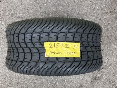 Two Arisun 215/35-12 Tire
