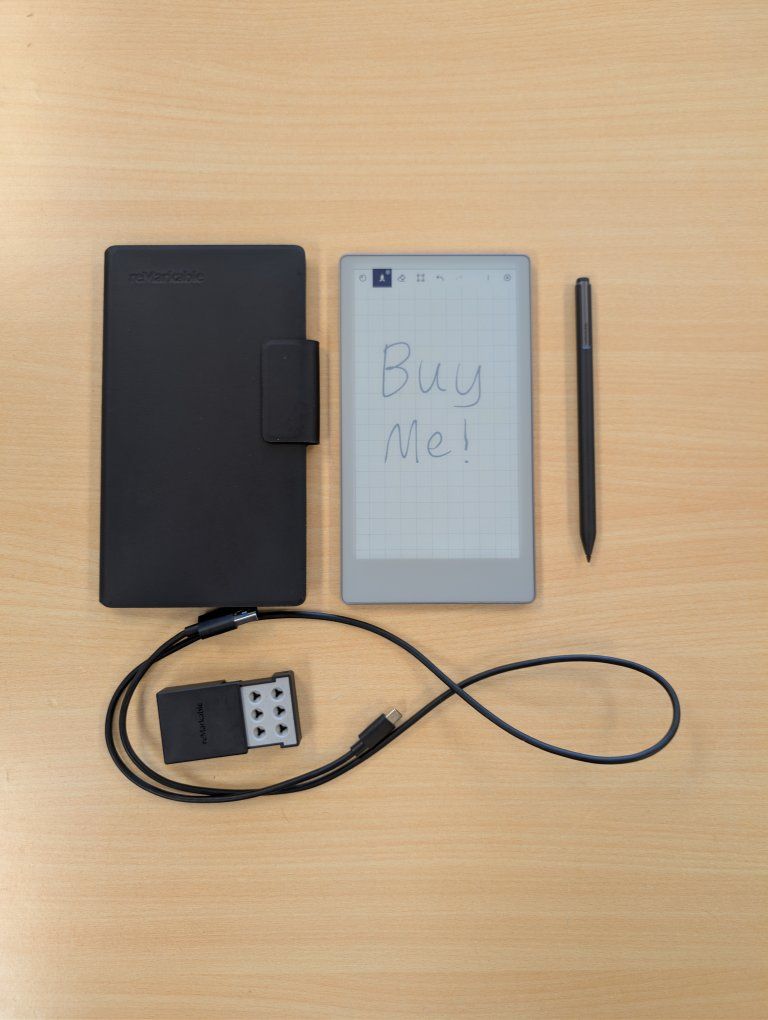 remarkable paper pro move paper tablet bundle