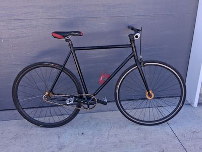 Fixed gear bike fixie