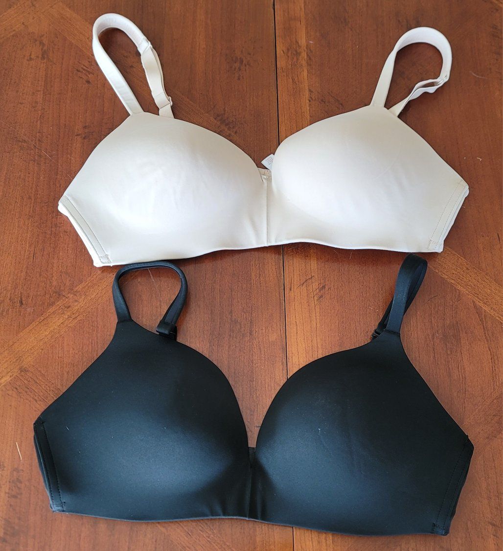 2 Cacique Simply Wire-Free Bras 36D Lane Bryant