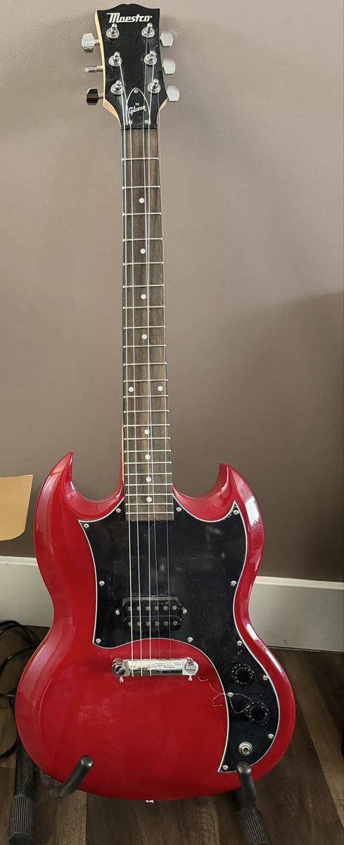 Maestro by Gibson SG Electric Guitar - Red