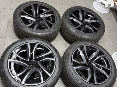 2015-2026 TESLA MODEL X FACTORY 20" DARK GRAY WHEELS & TIRES SET OF 4 OEM ORIGINAL