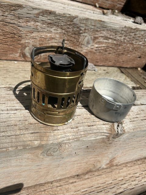 Vintage Svea 123 Brass Backpack Stove