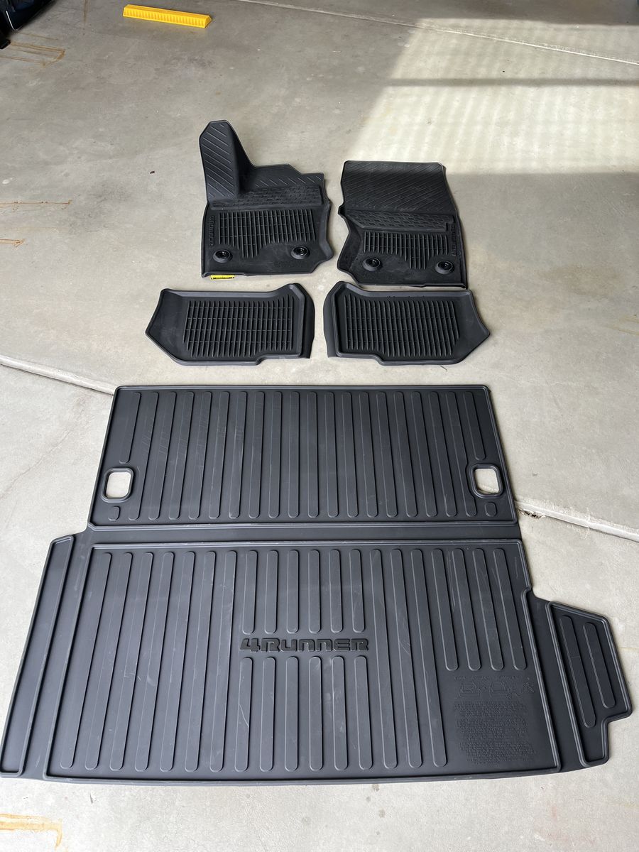 2026 4Runner Platinum All Weather Mats