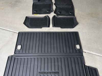 2026 4Runner Platinum All Weather Mats