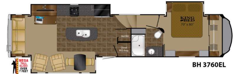 Used 2016 Heartland Bighorn 3760EL