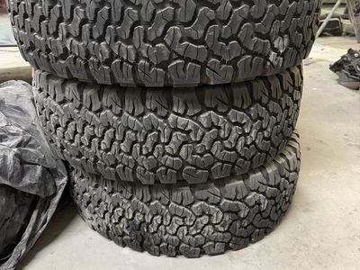 Set of BFGoodrich LT265/70R16 All-Terrain Tires Load Range E