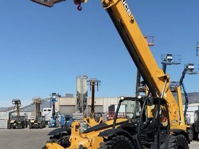 Used Telehandler Forklift 2018 JCB 510-56 4x4x4 10,000 LB 56'