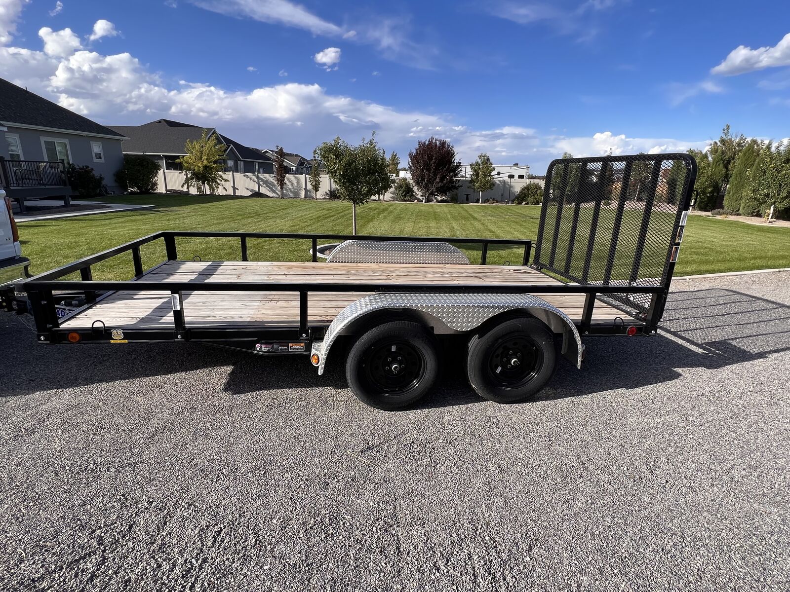 7' x 14' Utility Trailer/ Landscape Trailer