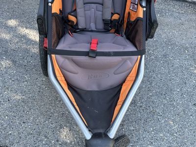 Free - BOB Revolution SE Jogging Stroller - Orange/Gray