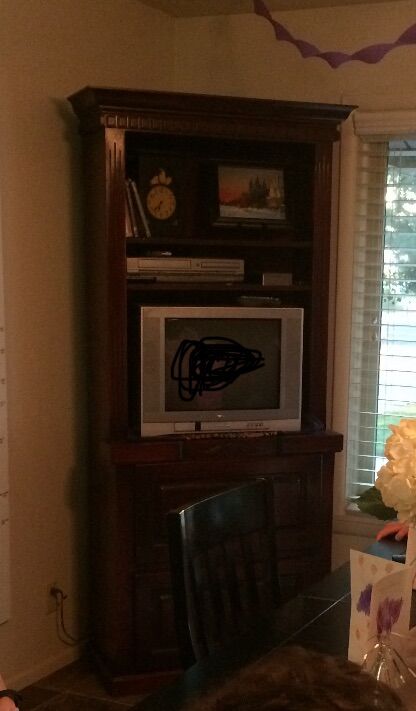 Corner Cabinet, Solid Wood