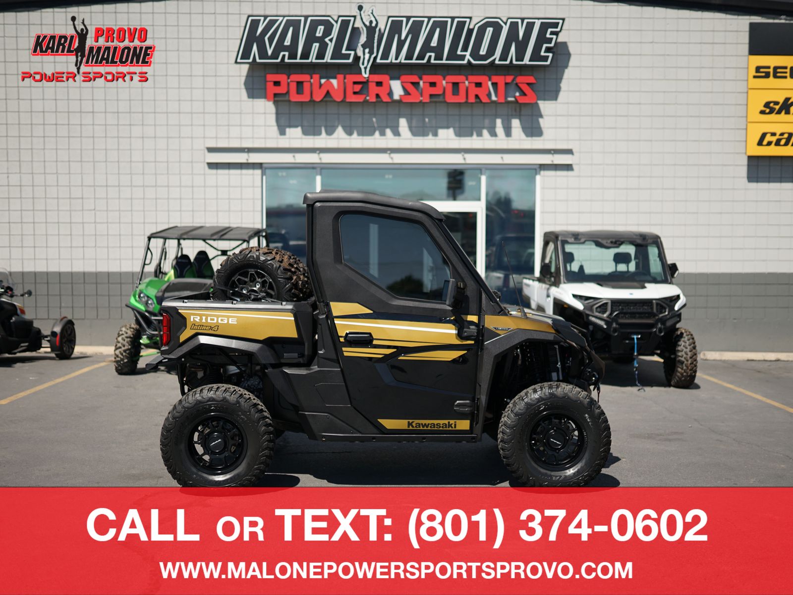 2024 Kawasaki RIDGE LIMITED Metallic Shadow Gold -