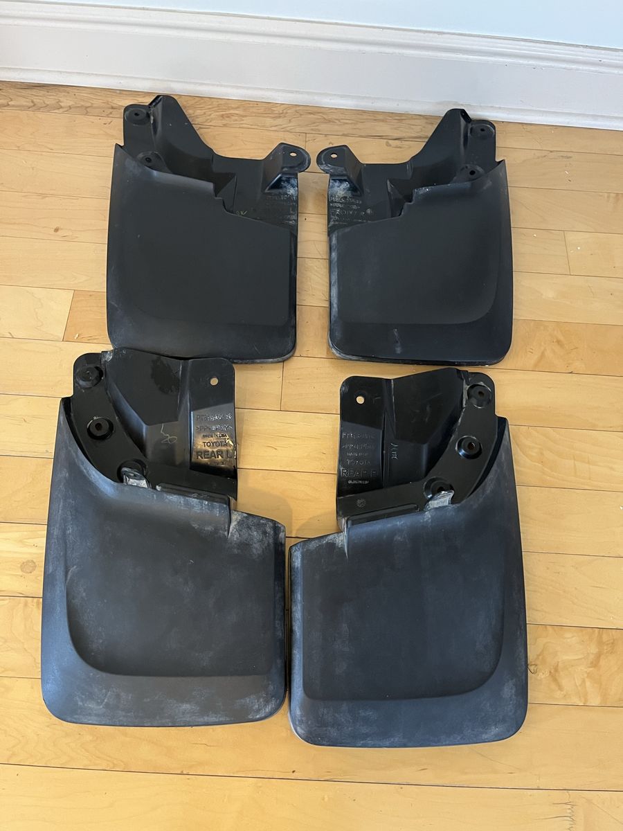 OEM Toyota Mud Flaps Splash Guards Set of 4 Tacoma 2016-2023