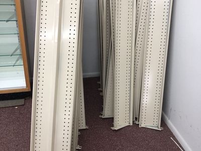 Lozier Gondola Shelving like new/new 48" long 6.5" deep