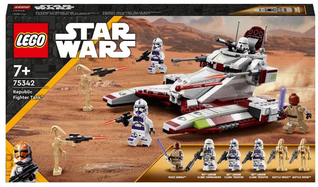 LEGO Star Wars Republic Fighter Tank 75342 - NEW