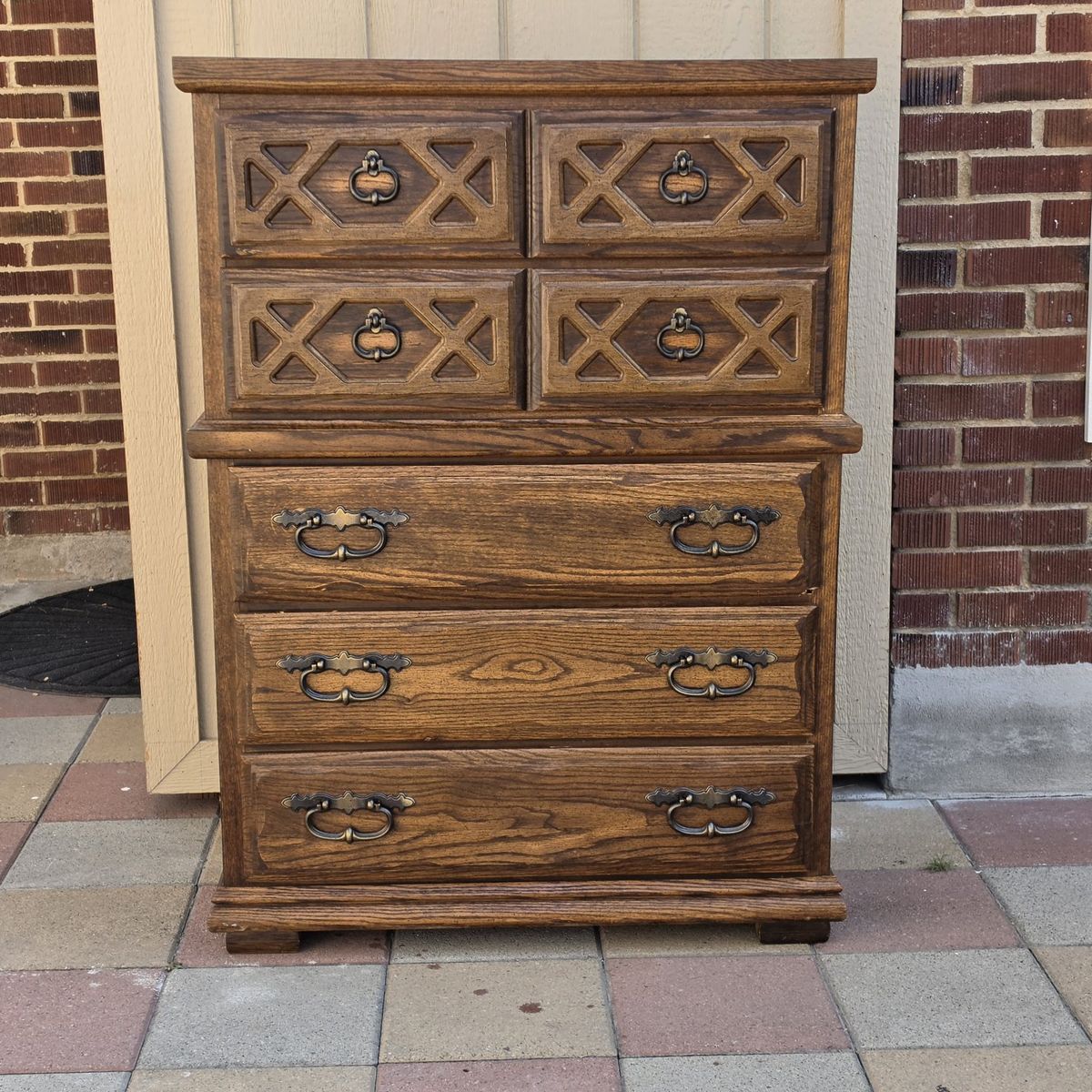 Tall 5 Drawer Dresser