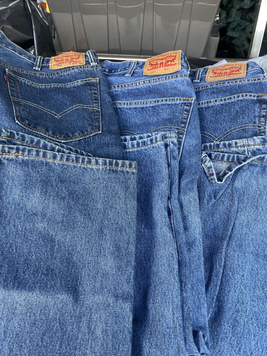 Levi’s 550 Denim Lot of 3 pairs.
