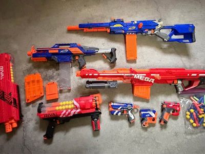 Lot of Nerf Guns