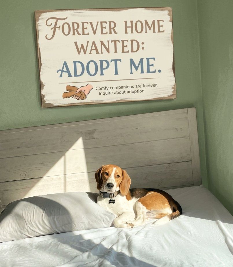 Beagle boy looking for a home