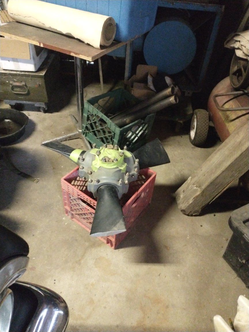 Adjustable Pitch Airboat/Airplane Prop